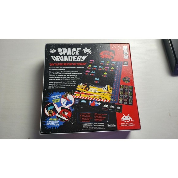 Buffalo Games - Space Invaders Game - Retro Video Game Turned Board Game Sealed - Picture 2 of 3
